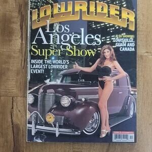 Vtg LOW RIDER Los Angeles Super Show December 1996 Magazine